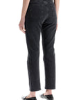 Toteme - Washed Grey Organic Cotton Jeans With Twisted Seams