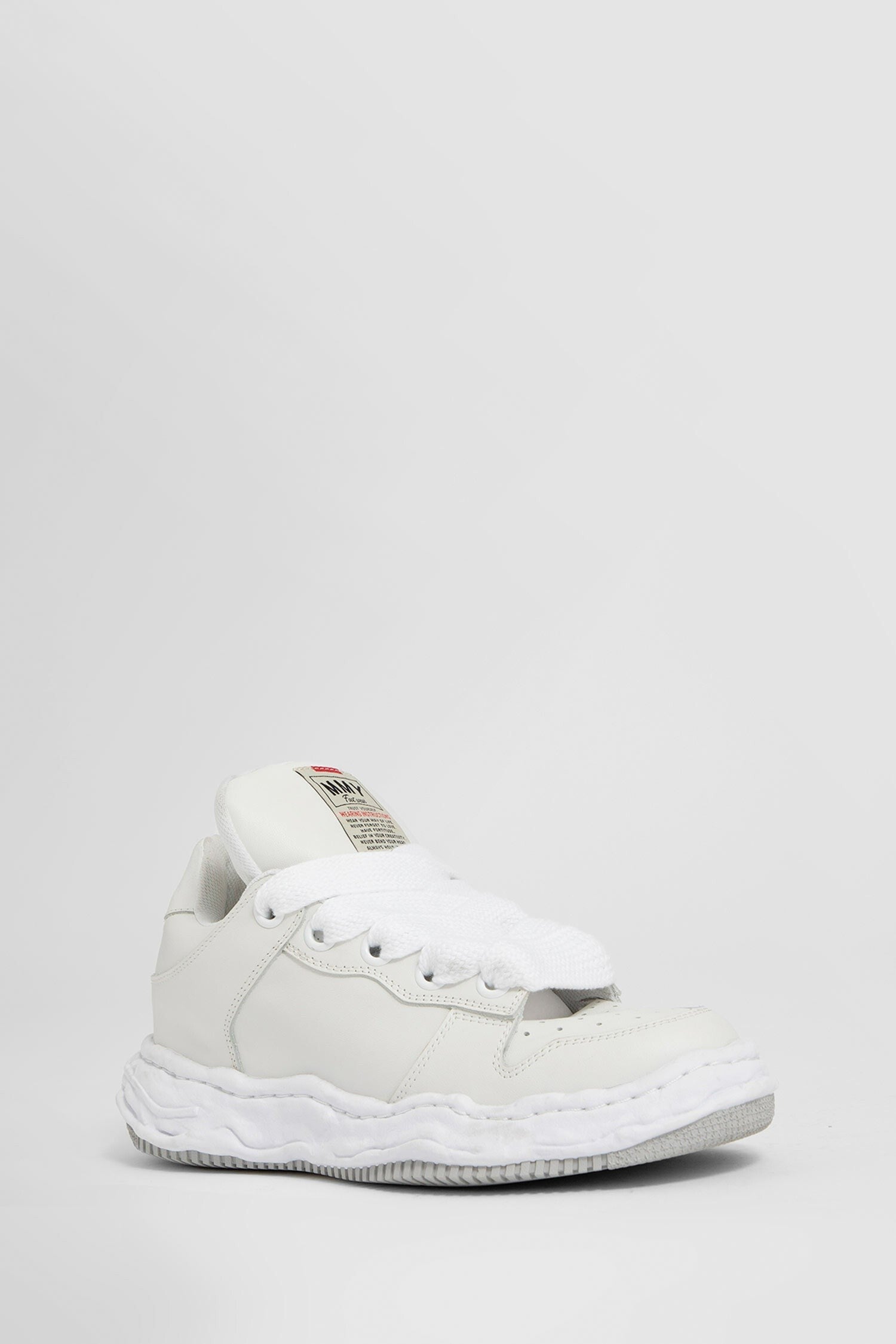 Maison Mihara Yasuhiro - Wayne Puffer Leather Low-Top Sneakers