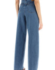 Toteme - Wide Leg Jeans In Organic Cotton