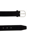 Toteme - Wide Suede Leather Belt With Large Buckle