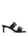 Ganni - "Women'S Patent Buckle M