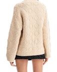 Ganni - Wool And Cotton Blend Pullover