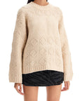 Ganni - Wool And Cotton Blend Pullover