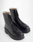 The Row - Zipped Boot I In Leather